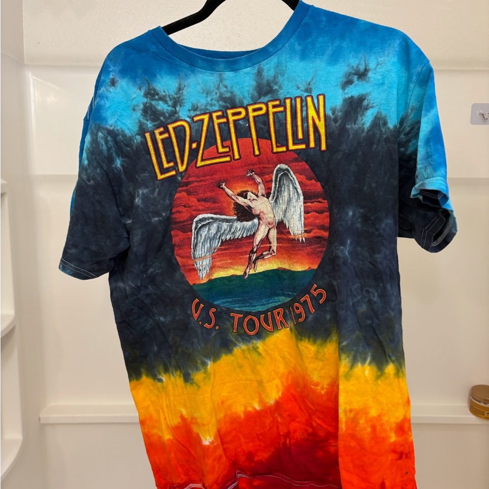 Led Zeppelin Tie-Dye Tour T-Shirt L